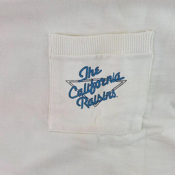 VINTAGE Rare 80's The California Raisins Sweatshirt Sun Sportswear Large - Picture 10 of 16